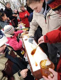 Maple Syrup at St.Laurent